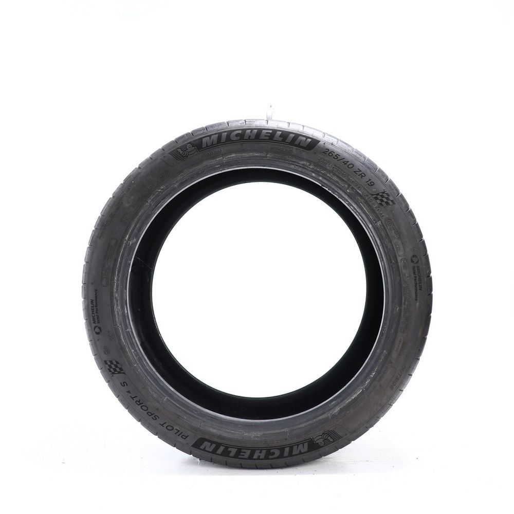 Used 265/40ZR19 Michelin Pilot Sport 4 S MO1 102Y - 5.5/32 - Image 3