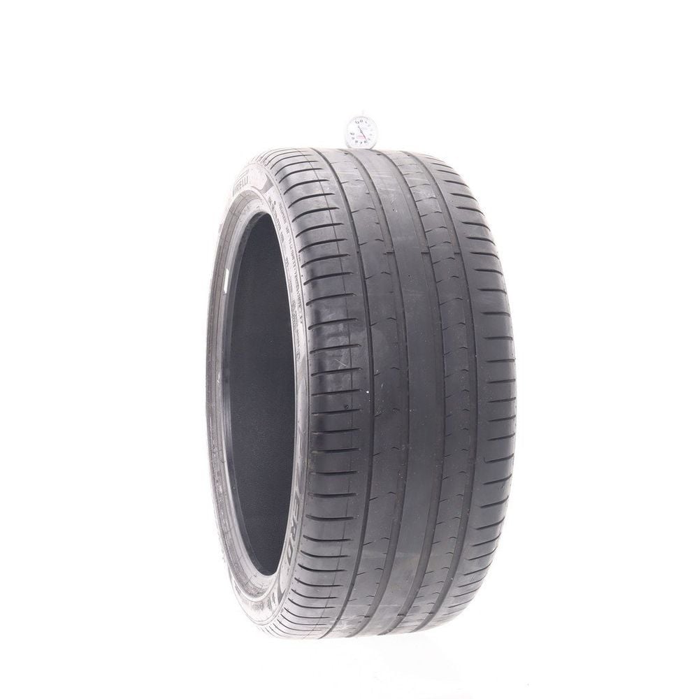 Set of (4) Used 275/35R20 Pirelli P Zero PZ4 Run Flat 102Y - 5.5-6/32 - Image 1