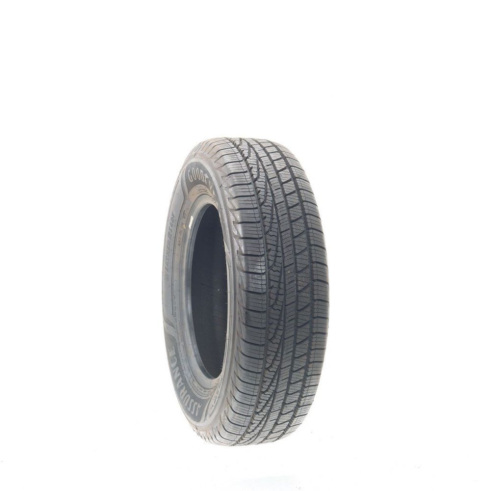 Set of (4) Driven Once 215/70R16 Goodyear Assurance WeatherReady 100T - 11/32 - Image 1