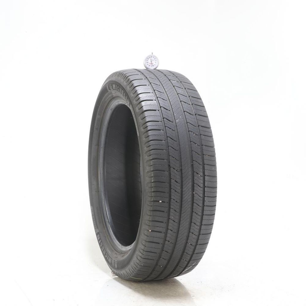 Set of (2) Used 225/55R19 Michelin Defender 2 99H - 6.5-7/32 - Image 1