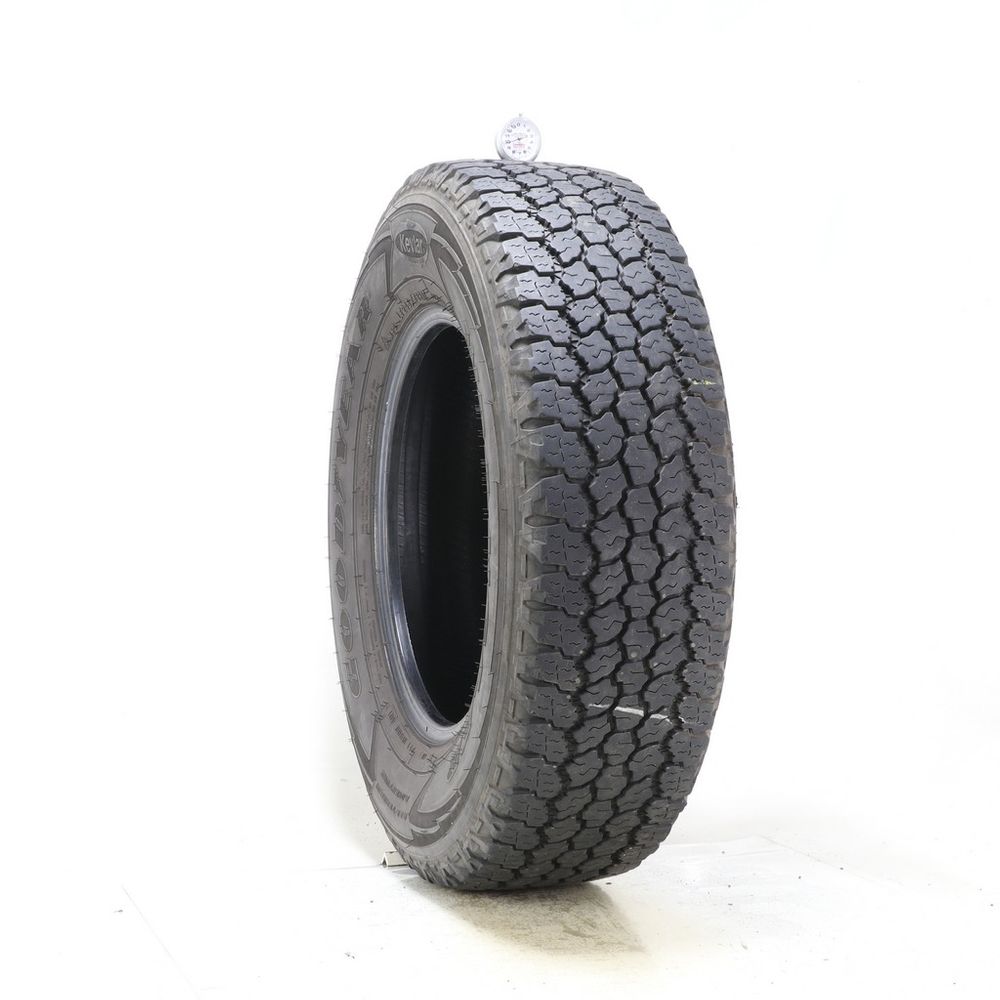Set of (2) Used LT 245/75R17 Goodyear Wrangler All-Terrain Adventure Kevlar 121/118S E - 9.5-10/32 - Image 1