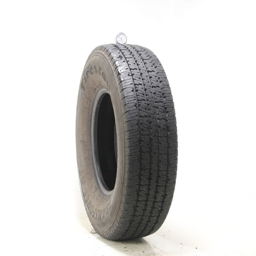 Set of (2) Used LT 235/85R16 Firestone Transforce HT 120/116R E - 11.5-12/32 - Image 1