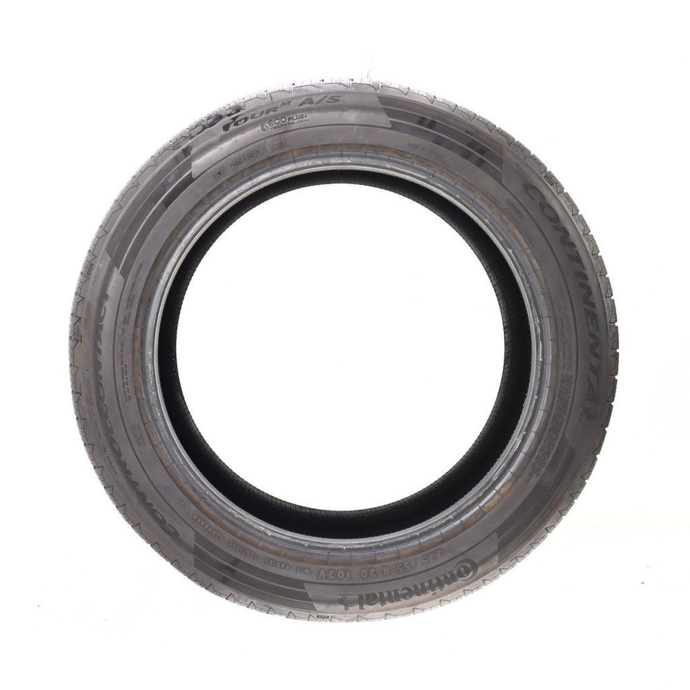 Set of (2) Used 235/55R20 Continental ControlContact Tour M A/S EV 102V - 9-9.5/32 - Image 3