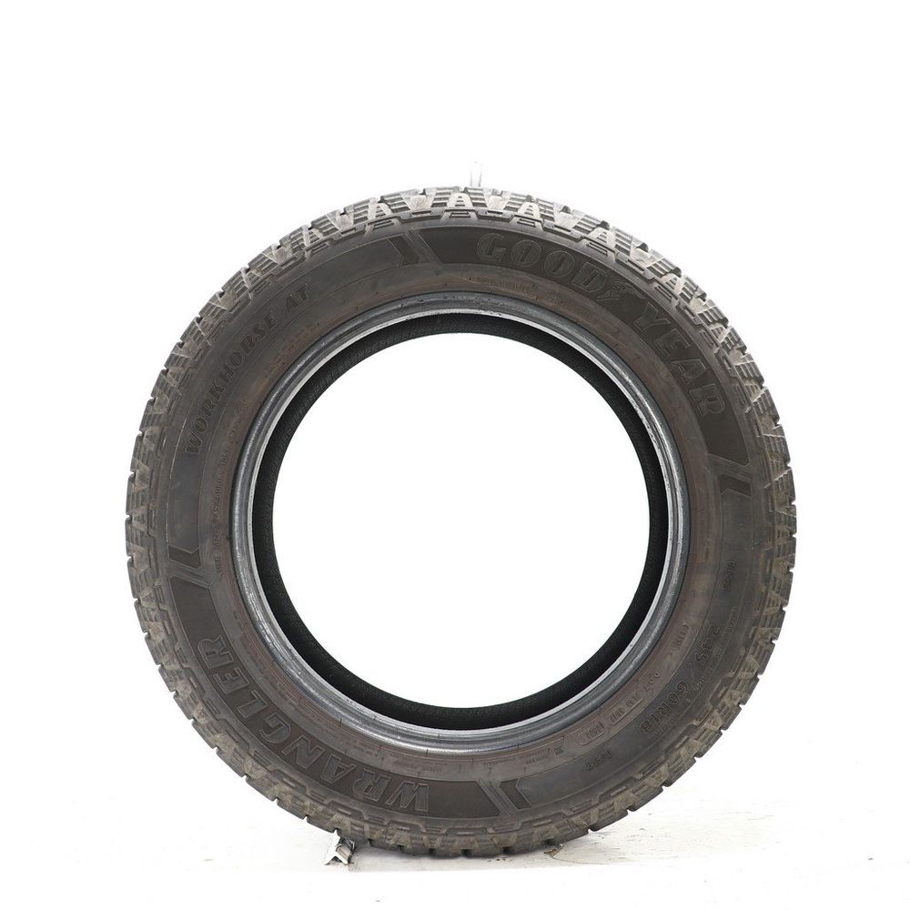 Set of (2) Used 245/60R18 Goodyear Wrangler Workhorse AT 105T - 10-10.5/32 - Image 6
