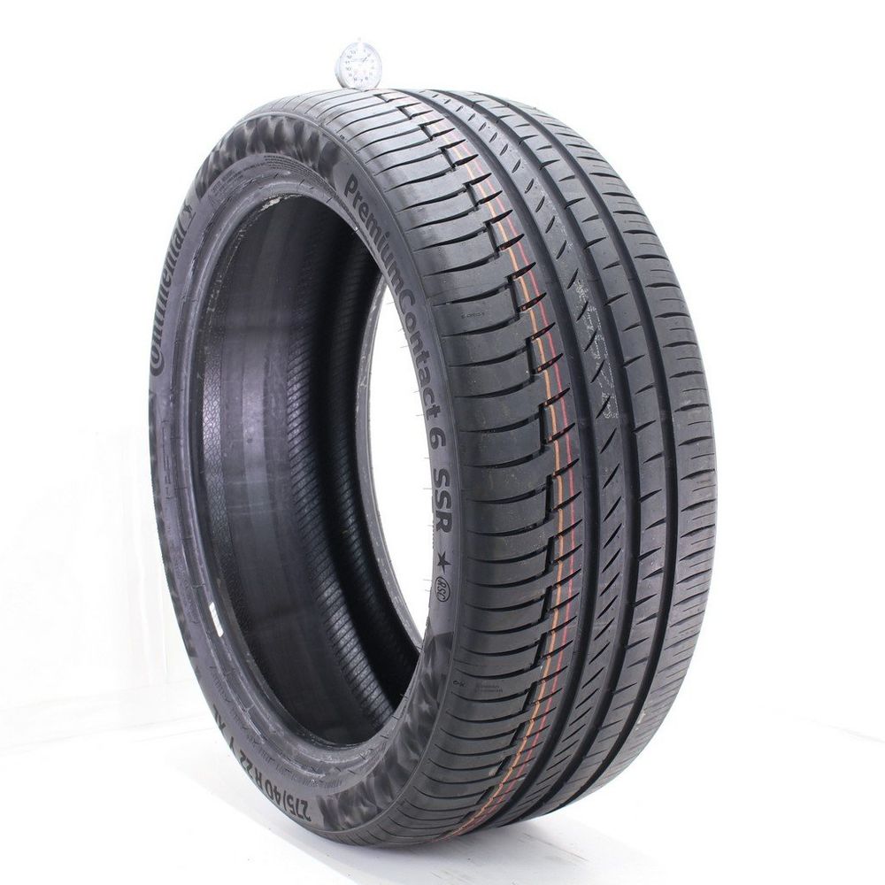 Used 275/40R22 Continental PremiumContact 6 SSR 107Y - 8.5/32 - Image 1