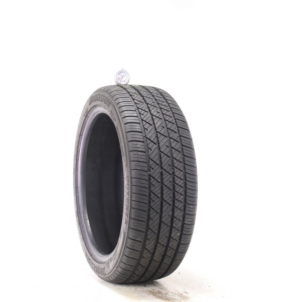 Set of (2) Used 215/45R18 Bridgestone Potenza RE980AS+ 93W - 9.5-10/32 - Image 1