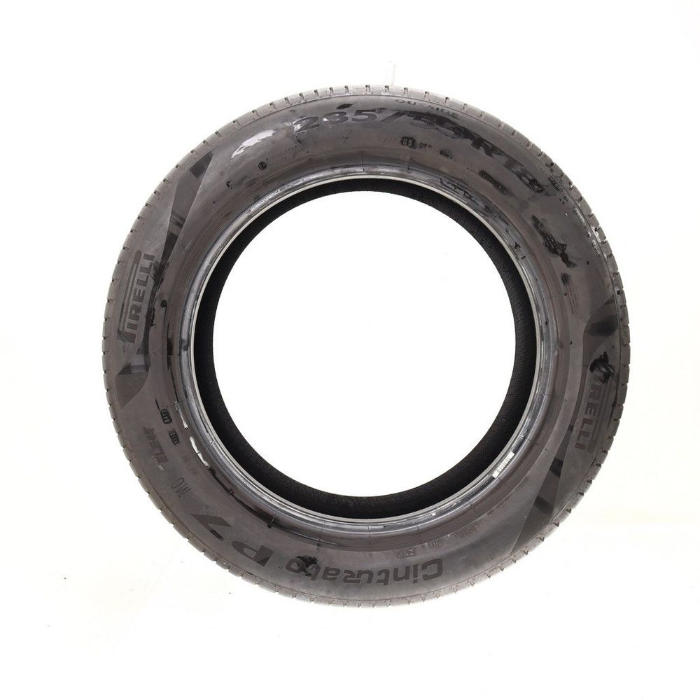 Set of (4) Used 235/55R18 Pirelli Cinturato P7 P7C2 MO Elect 104T - 7-8/32 - Image 3