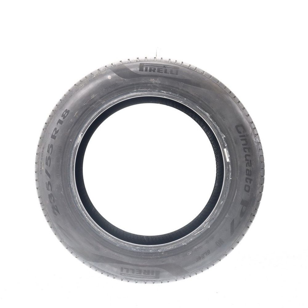 Set of (4) Used 235/55R18 Pirelli Cinturato P7 P7C2 MO Elect 104T - 7-8/32 - Image 6