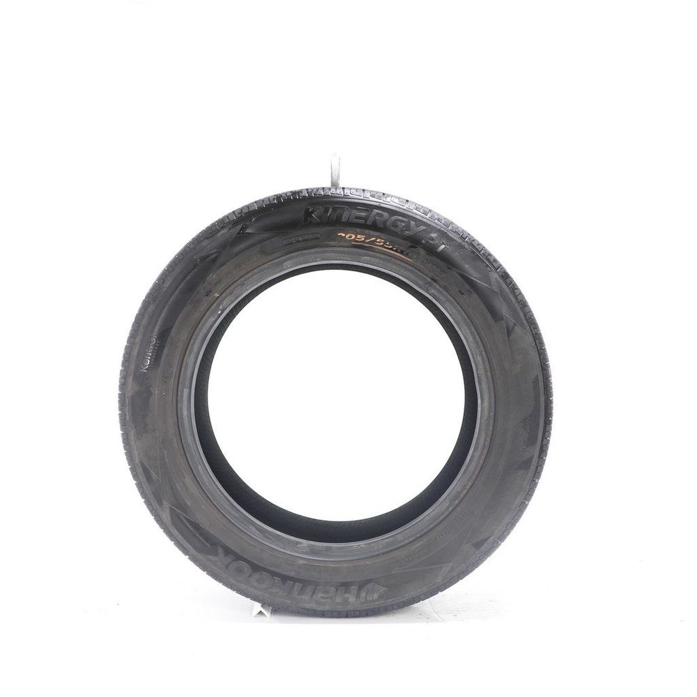 Set of (4) Used 205/55R16 Hankook Kinergy PT 91H - 7.5-9/32 - Image 3