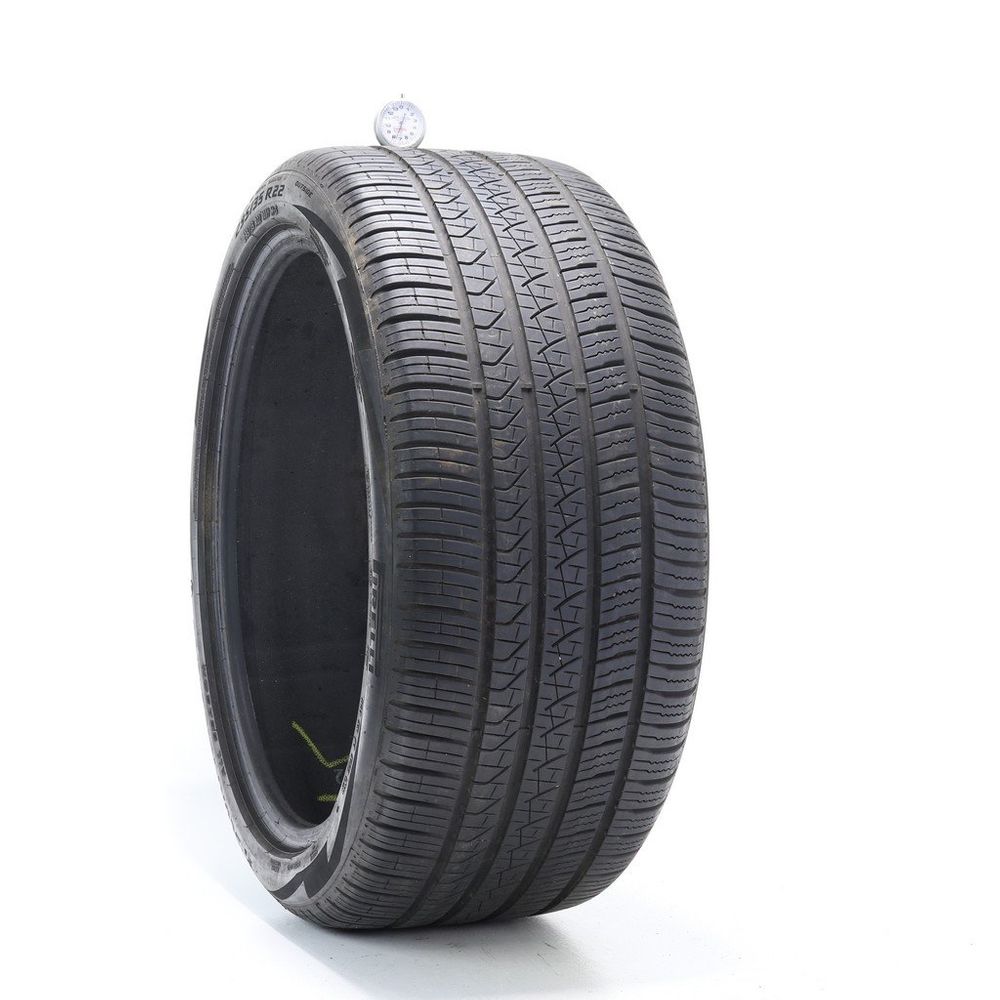 Set of (2) Used 295/35R22 Pirelli Scorpion Zero J 108Y - 7.5-8/32 - Image 1
