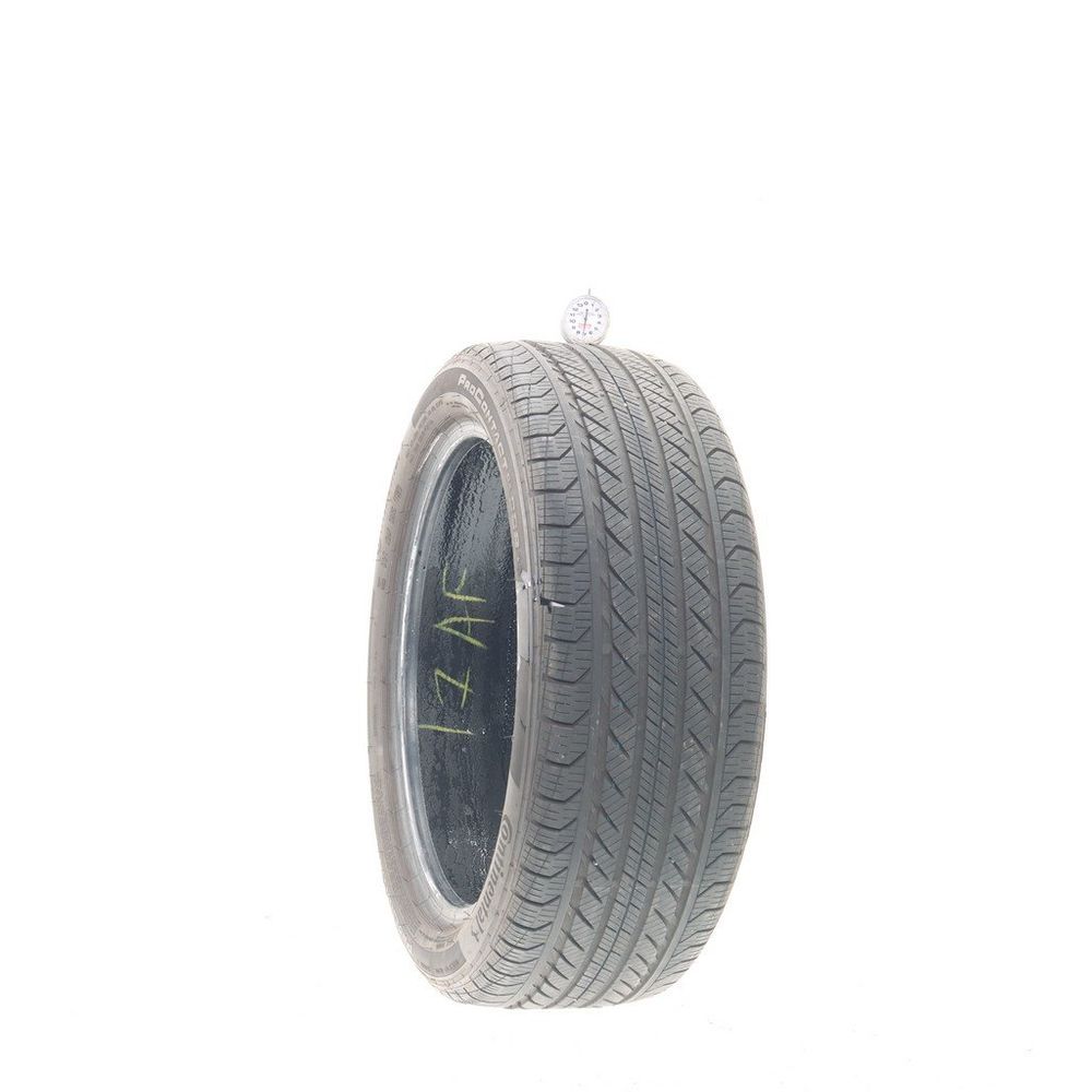 Set of (4) Used 225/45R18 Continental ProContact GX SSR 95H - 7-7.5/32 - Image 1