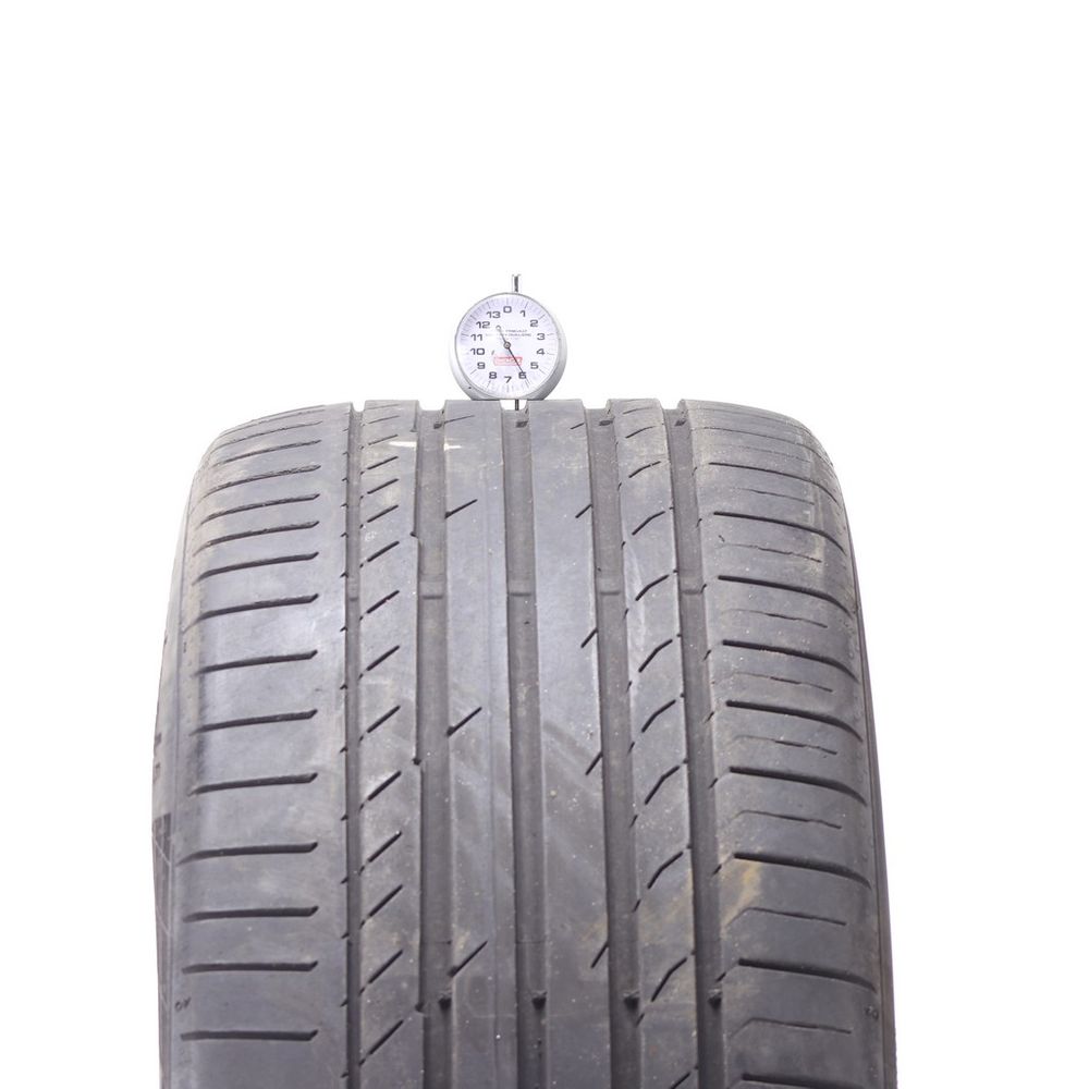 Set of (2) Used 285/40R21 Continental ContiSportContact 5 AO 109Y - 5.5/32 - Image 2