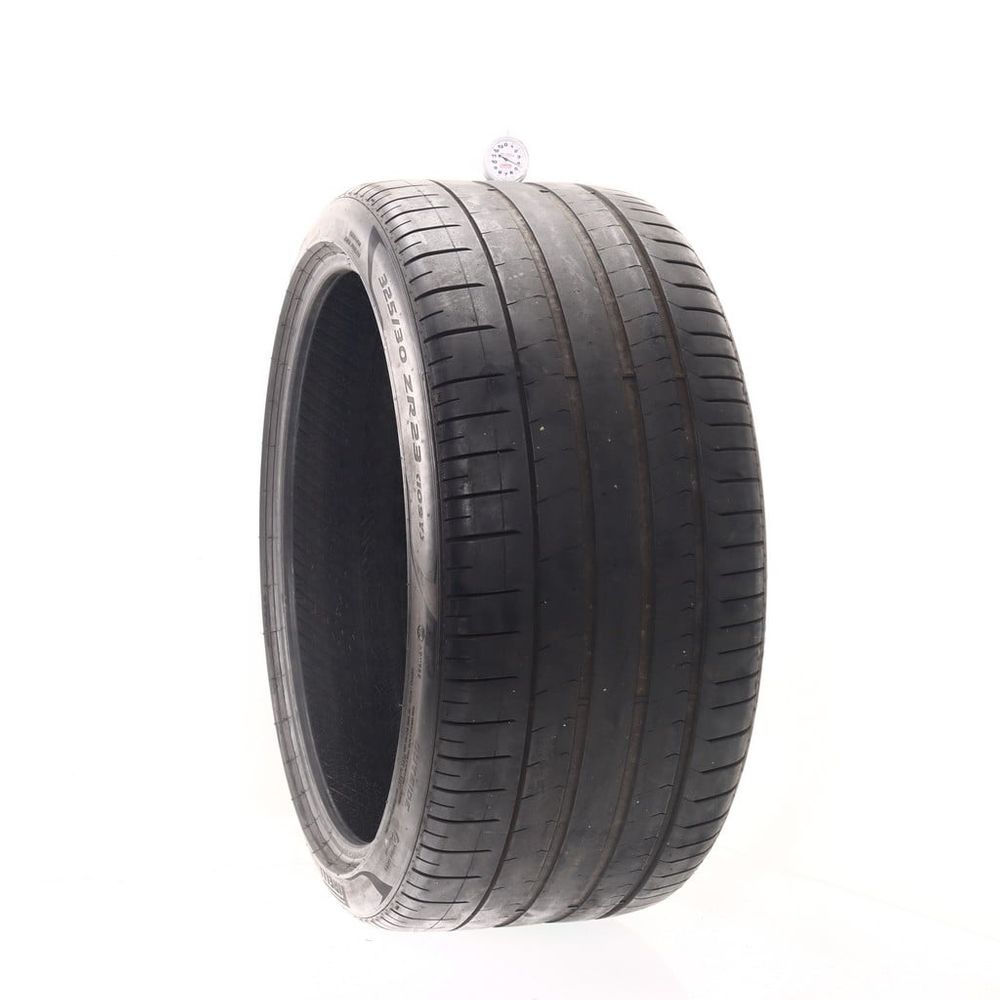 Set of (2) Used 325/30ZR23 Pirelli P Zero PZ4 A8A 109Y - 4-5/32 - Image 1