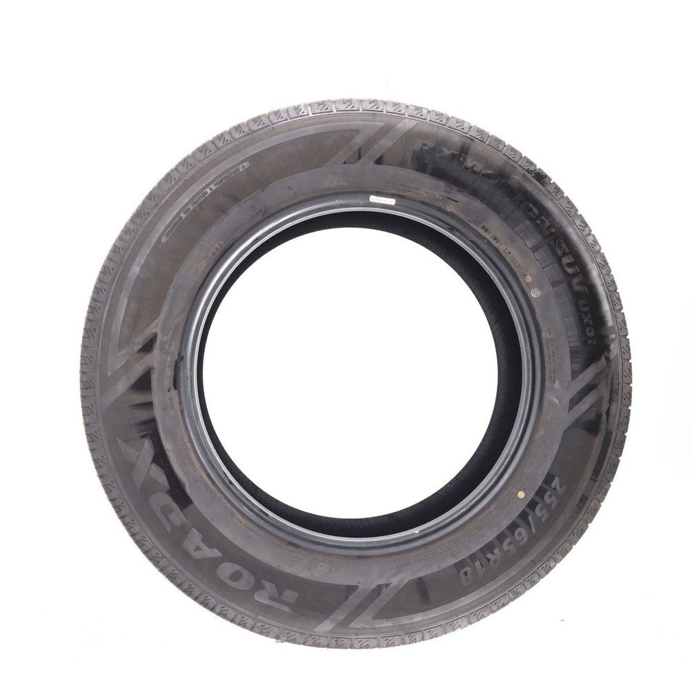 Set of (2) Used 255/65R18 RoadX RXMotion SUV UX01 111T - 8.5-9.5/32 - Image 3