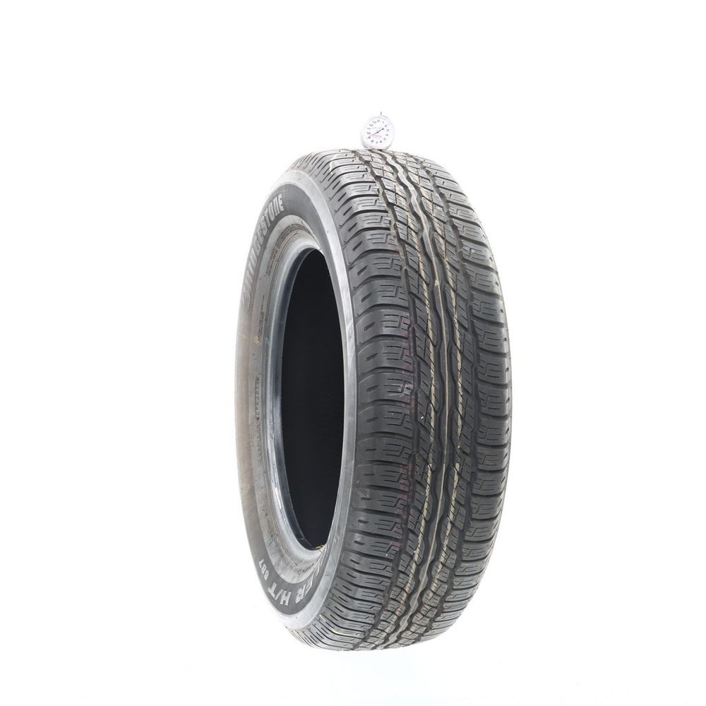 Set of (2) Used 225/65R17 Bridgestone Dueler H/T 687 101H - 9/32 - Image 1