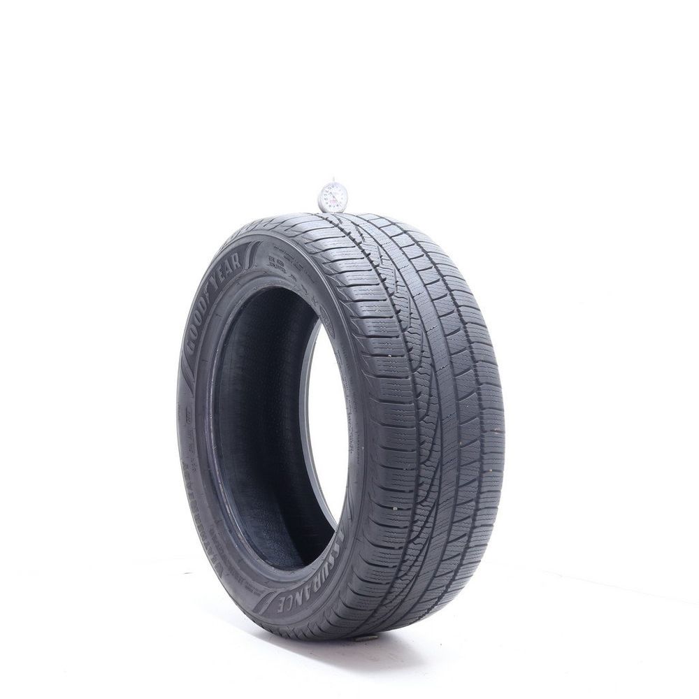 Set of (2) Used 235/50R17 Goodyear Assurance WeatherReady 96V - 5.5-7/32 - Image 1