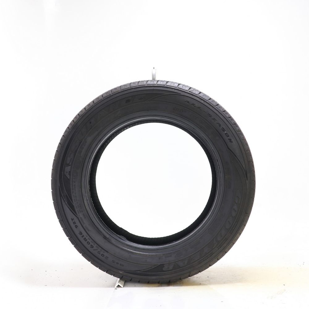 Set of (2) Used 205/60R16 Goodyear Assurance All-Season 92T - 6.5-7.5/32 - Image 3