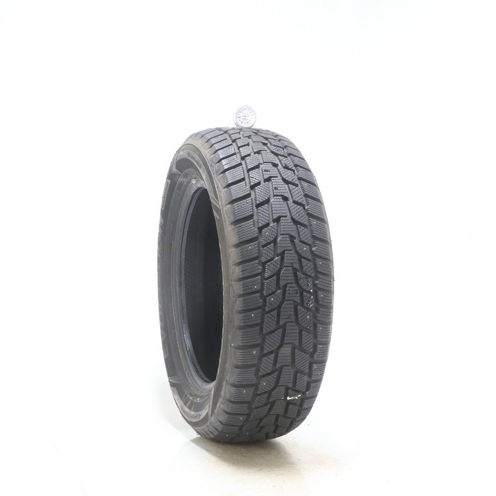 Set of (2) Used 225/60R17 Cooper Evolution Winter Studded 99T - 10/32 - Image 1