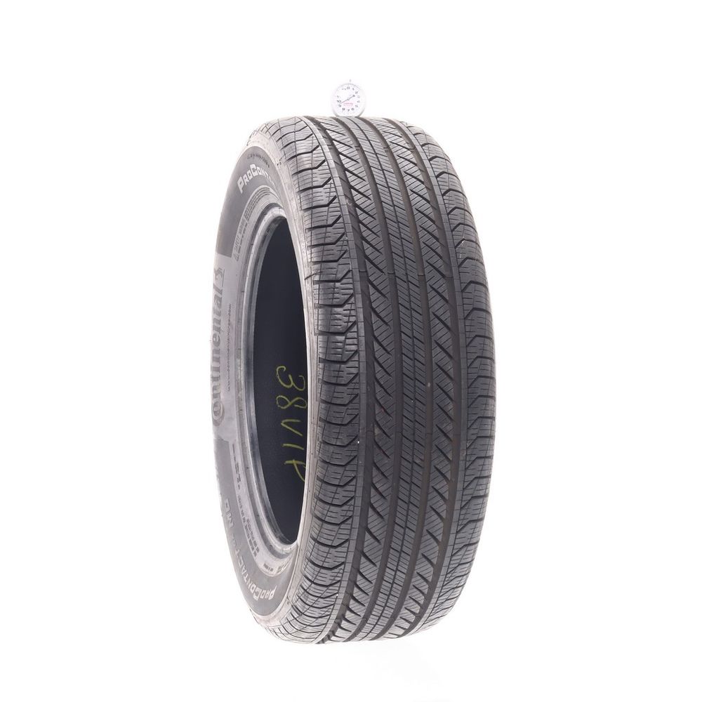 Set of (2) Used 235/60R18 Continental ProContact GX MO 103H - 7.5-9/32 - Image 4