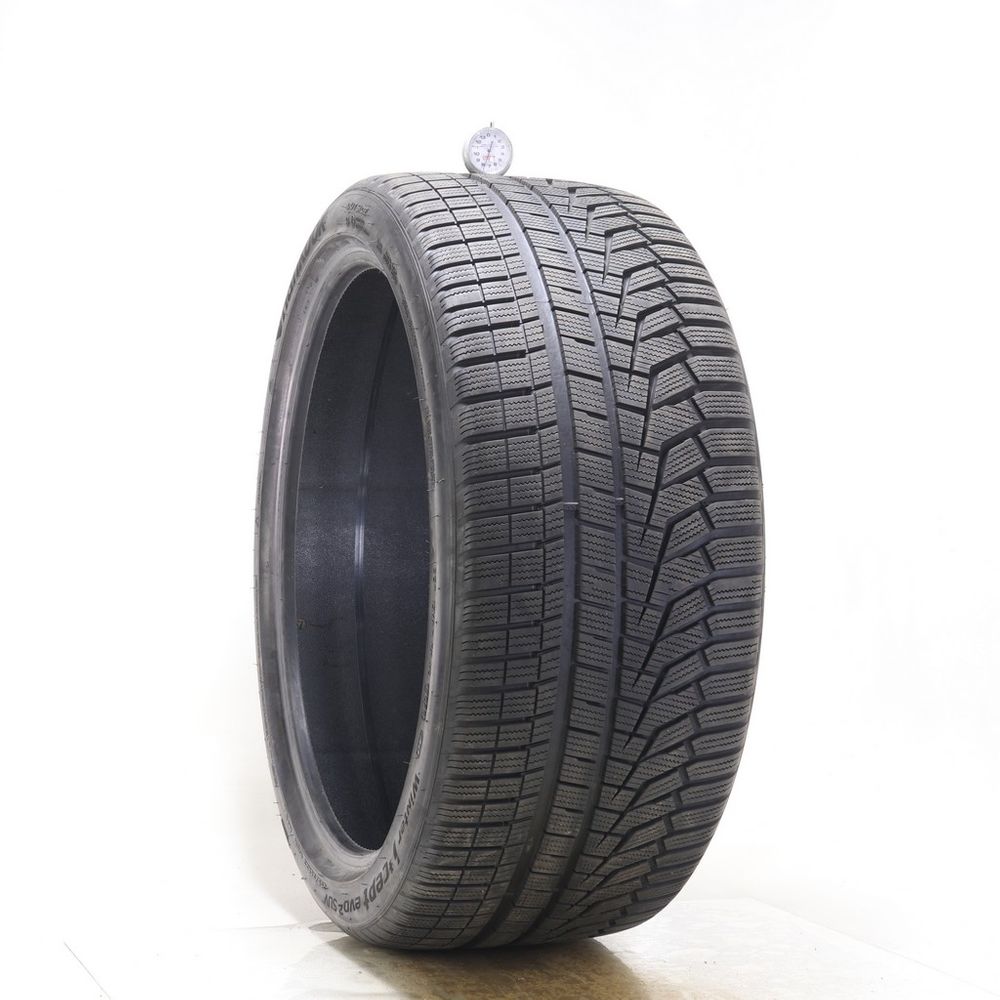 Set of (2) Used 295/35R23 Hankook Winter iCept evo2 SUV AO 108W - 6.5-7.5/32 - Image 4
