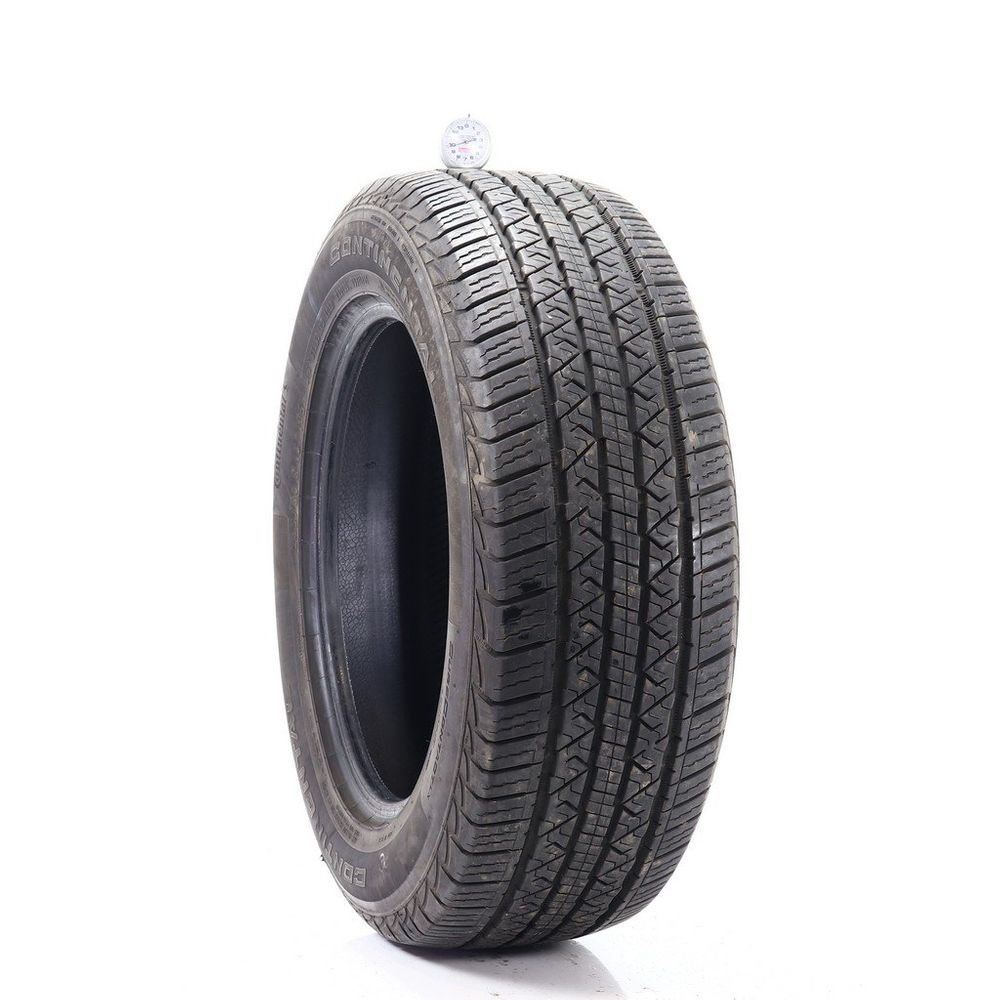 Set of (2) Used 245/60R18 Continental SureContact LX 105H - 9.5-10/32 - Image 1