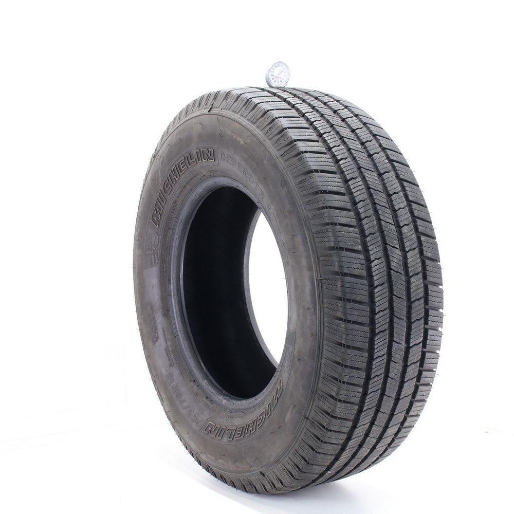 Set of (2) Used 265/70R16 Michelin Defender LTX M/S 112T - 8-9/32 - Image 4