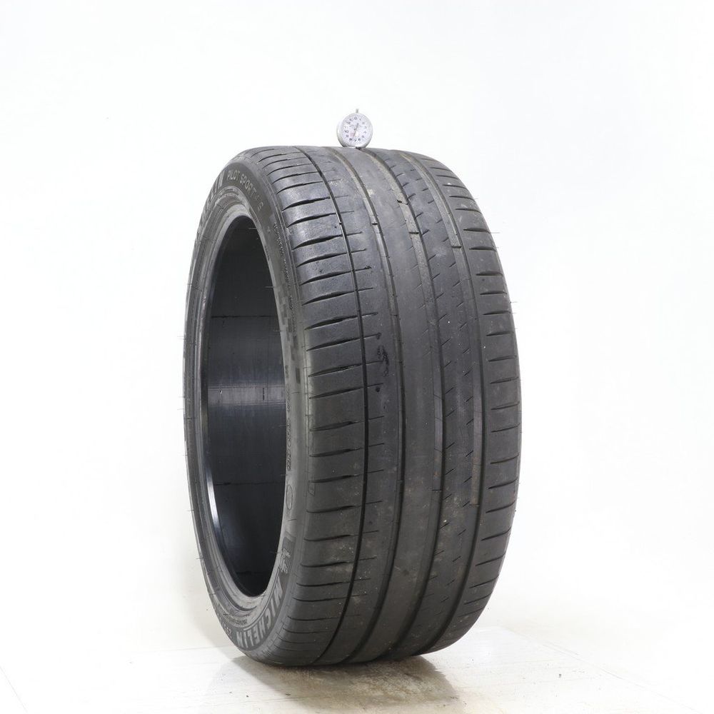Set of (2) Used 295/35ZR21 Michelin Pilot Sport 4 S 107Y - 7-7.5/32 - Image 4
