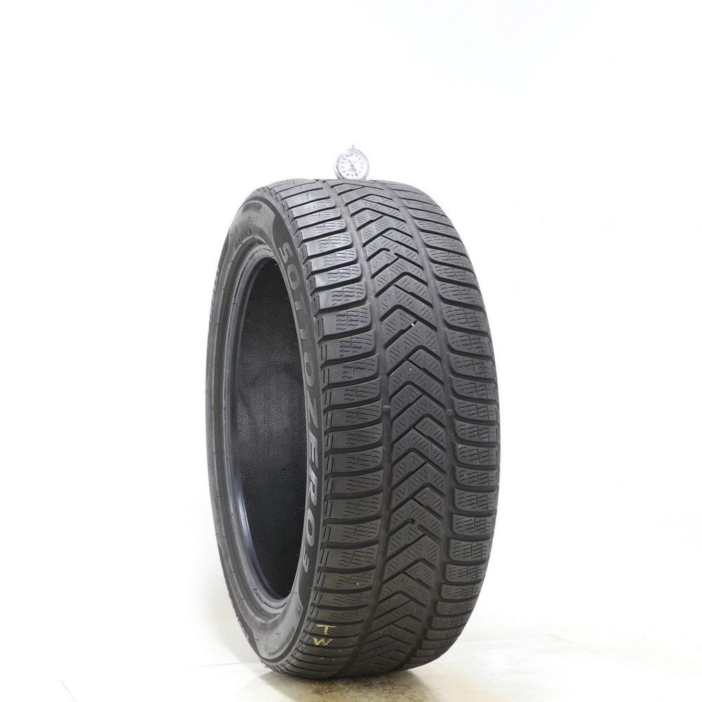 Set of (2) Used 255/45R19 Pirelli Winter Sottozero 3 MO 104V - 5.5-7/32 - Image 1