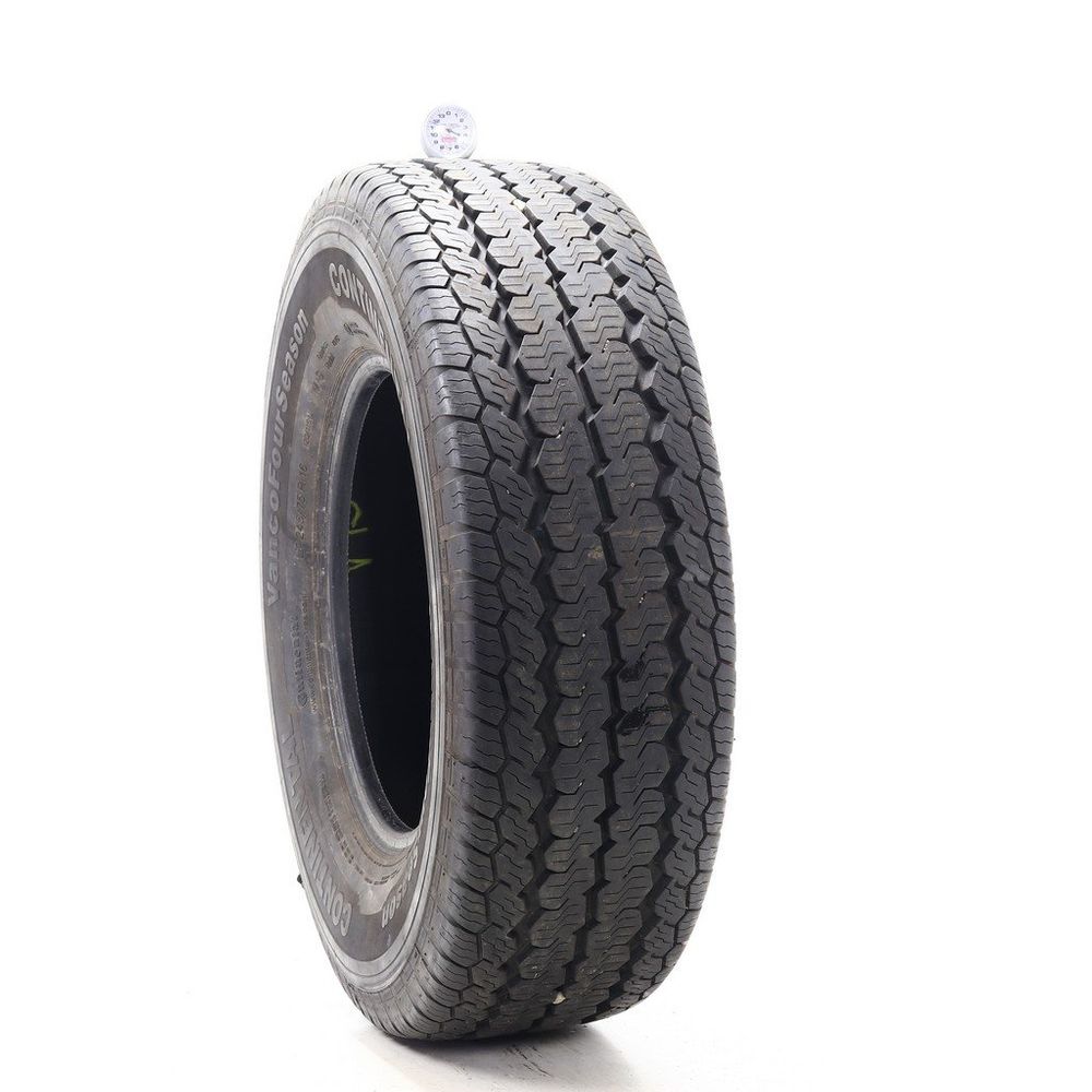 Set of (2) Used LT 245/75R16 Continental VancoFourSeason 120/116N E - 11.5-12.5/32 - Image 1