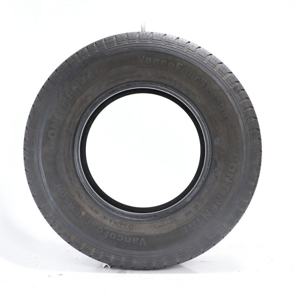 Set of (2) Used LT 245/75R16 Continental VancoFourSeason 120/116N E - 11.5-12.5/32 - Image 6