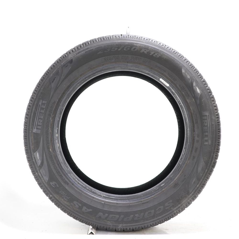 Set of (4) Used 235/60R18 Pirelli Scorpion AS Plus 3 107V - 5.5-7/32 - Image 6