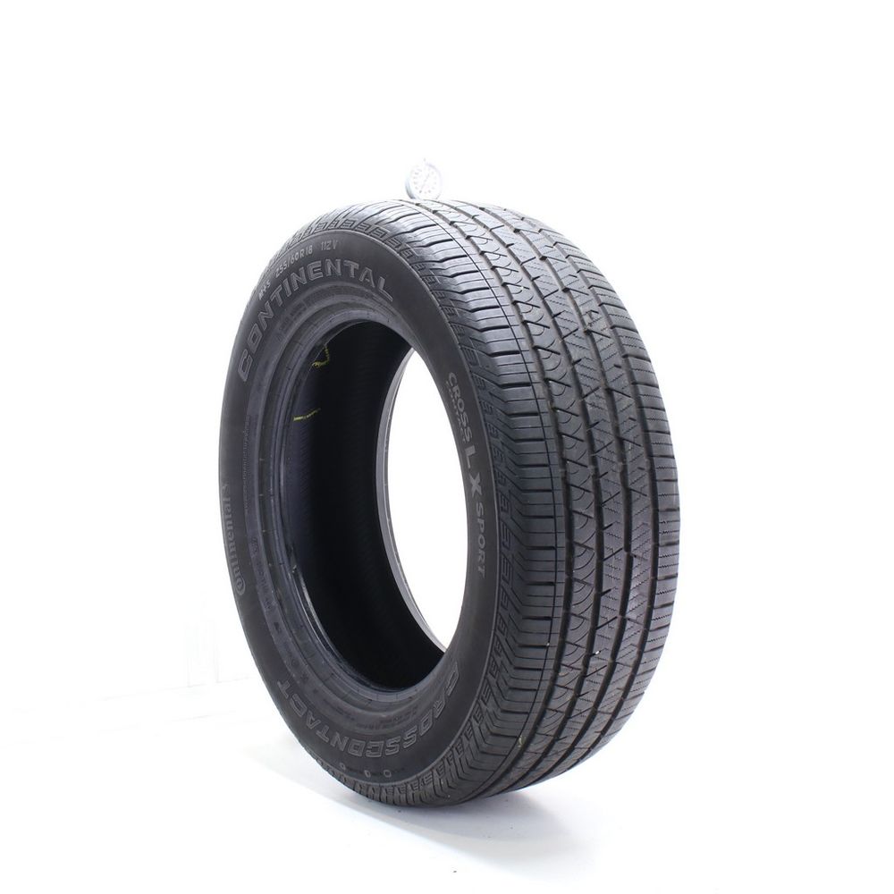 Set of (2) Used 255/60R18 Continental CrossContact LX Sport 112V - 6.5-8/32 - Image 4