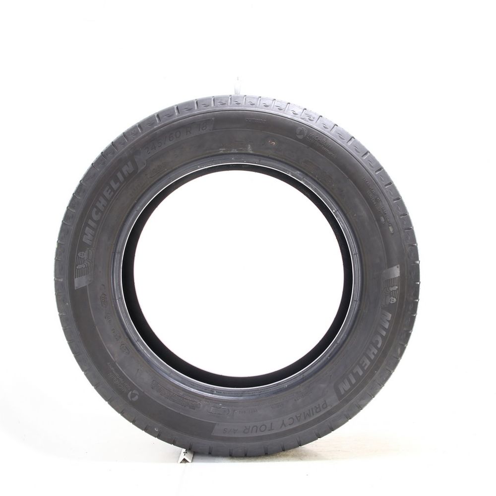 Set of (2) Used 245/60R18 Michelin Primacy Tour A/S 105H - 4-4.5/32 - Image 3