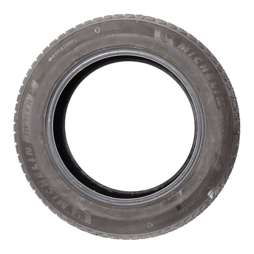 Set of (4) Used 225/60R18 Michelin X-Ice Snow 100H - 7.5-8/32 - Image 6