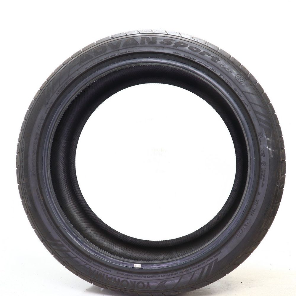Set of (2) Used 325/35ZR22 Yokohama Advan Sport V107 MO1 114Y - 7.5-9/32 - Image 6