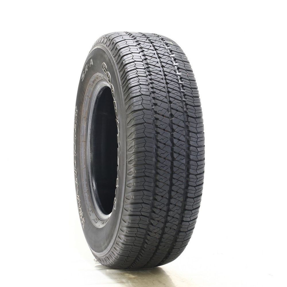 Set of (2) Driven Once 255/75R17 Goodyear Wrangler SR-A 113S - 11-11.5/32 - Image 1