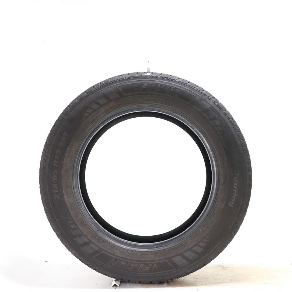 Set of (2) Used 215/65R17 Fuzion Touring 99T - 7/32 - Image 3