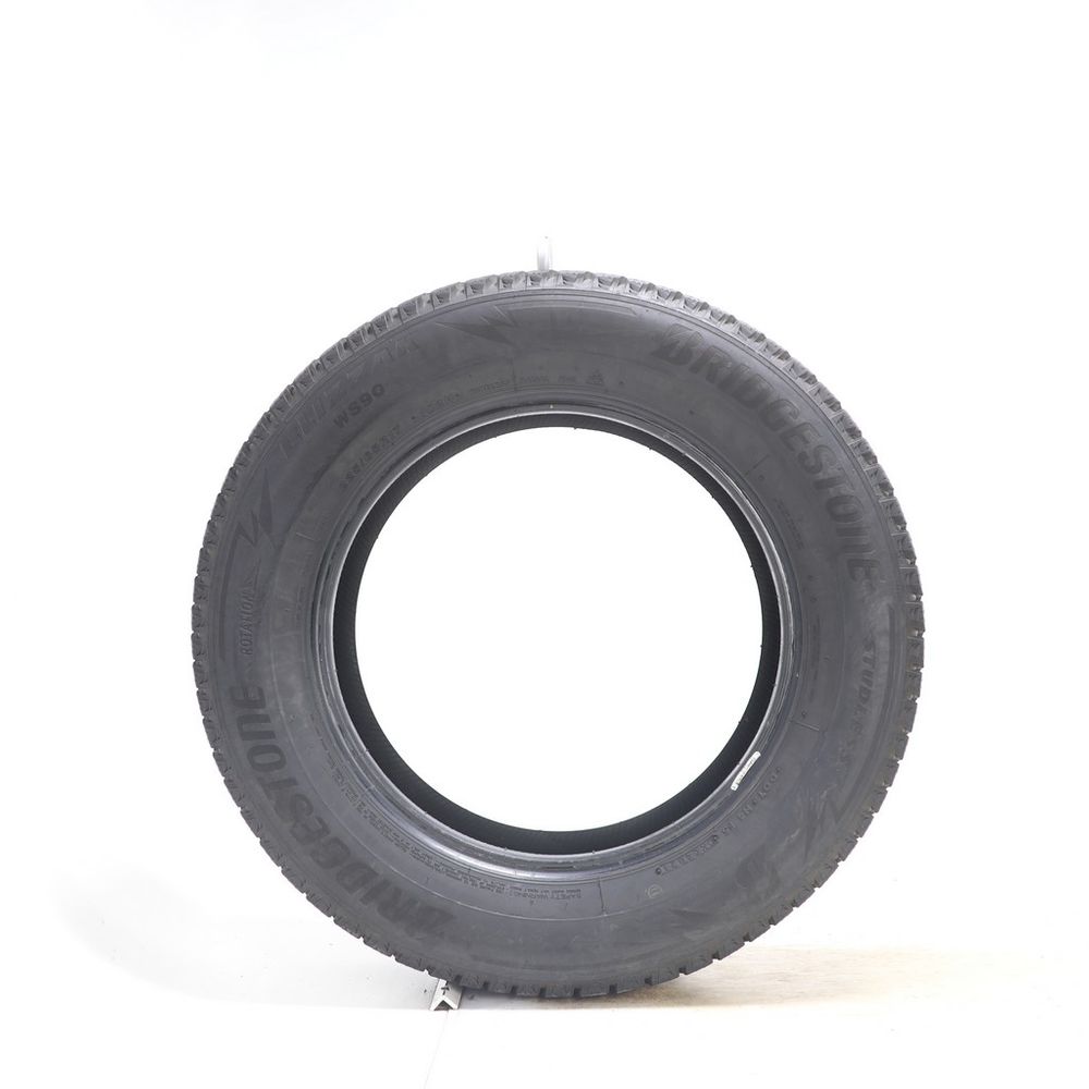 Set of (4) Used 225/65R17 Bridgestone Blizzak WS90 Studless 102H - 9.5-11/32 - Image 3