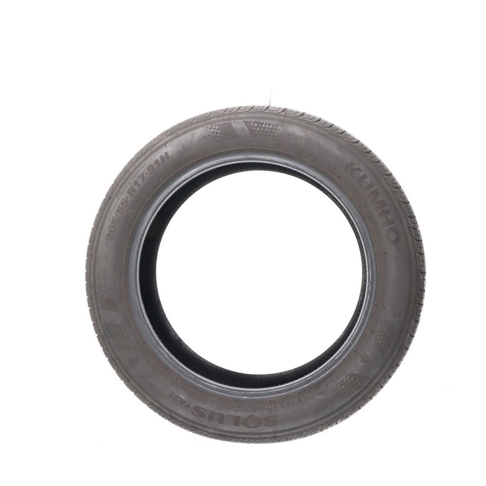 Used 205/55R17 Kumho Solus TA31 91H - 9/32 - Image 3