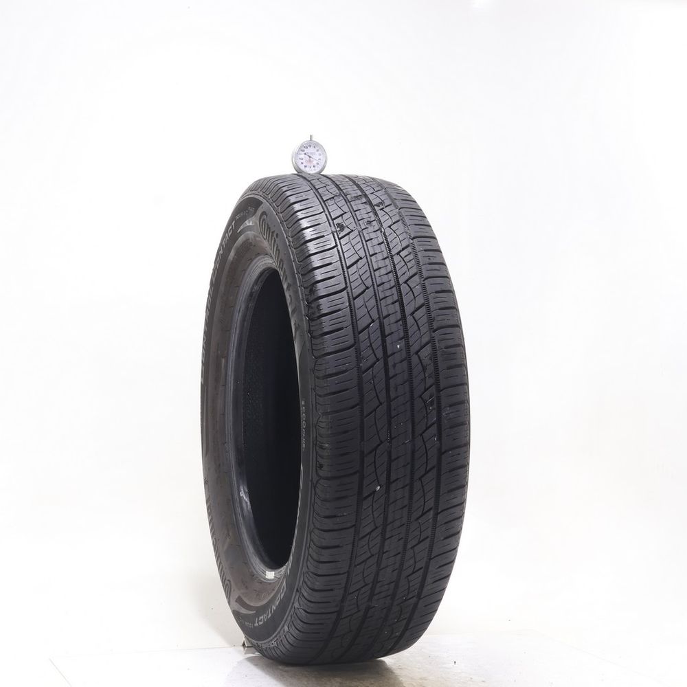 Used 225/65R17 Continental ControlContact Tour A/S Plus 102H - 4.5/32 - Image 1