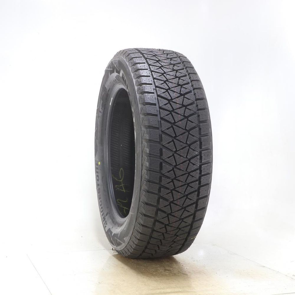 Set of (2) Driven Once 255/60R19 Bridgestone Blizzak DM-V2 108S - 13/32 - Image 1