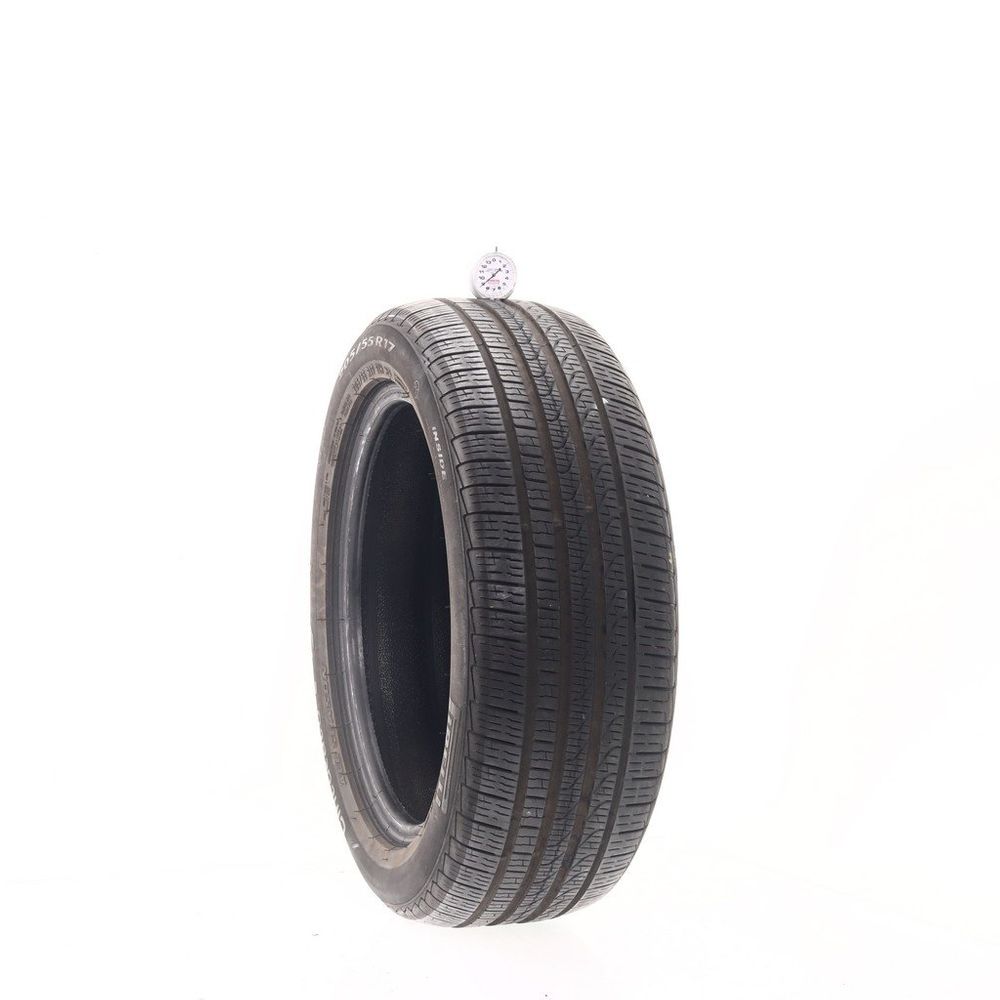 Set of (2) Used 205/55R17 Pirelli Cinturato P7 Run Flat 91H - 9-9.5/32 - Image 1