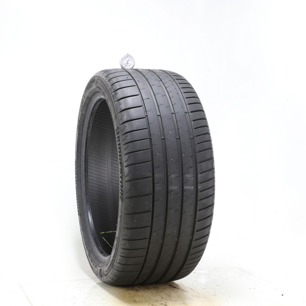 Set of (2) Used 295/35R21 Bridgestone Potenza Sport MGT 107Y - 6.5-8/32 - Image 4