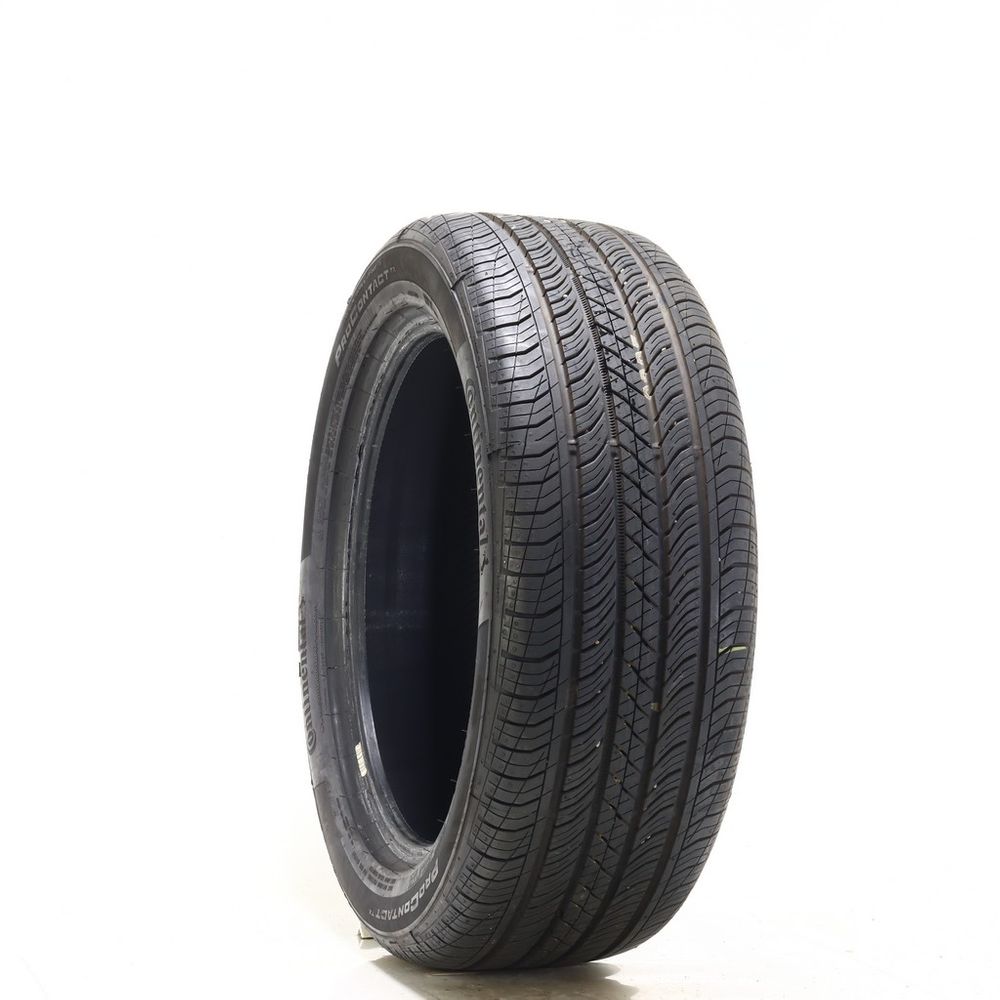 Set of (2) Driven Once 235/50R19 Continental ProContact TX 99H - 9/32 - Image 1