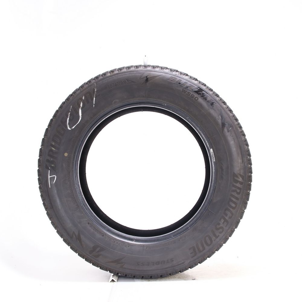 Set of (2) Used 225/65R17 Bridgestone Blizzak WS90 Studless 102H - 5-5.5/32 - Image 5