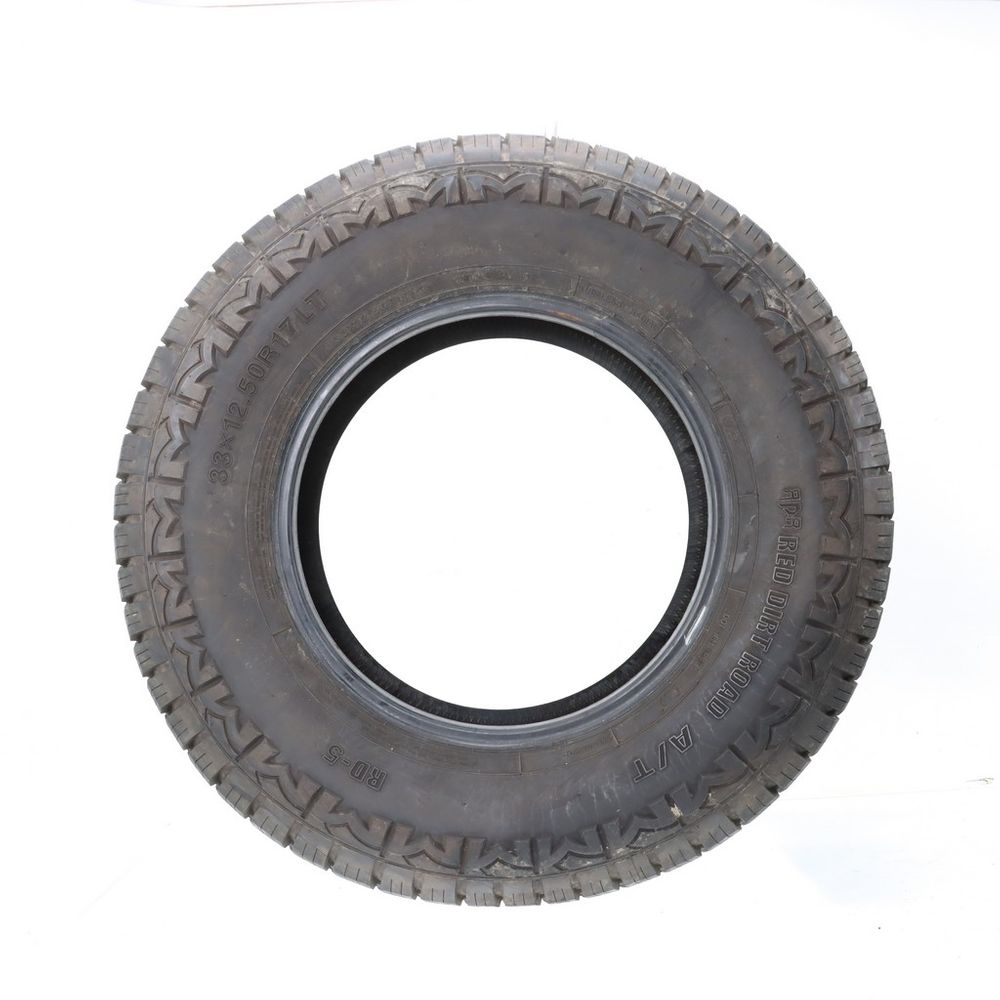 Used LT 33X12.5R17 Red Dirt Road RD-5 A/T 120Q E - 12/32 - Image 3