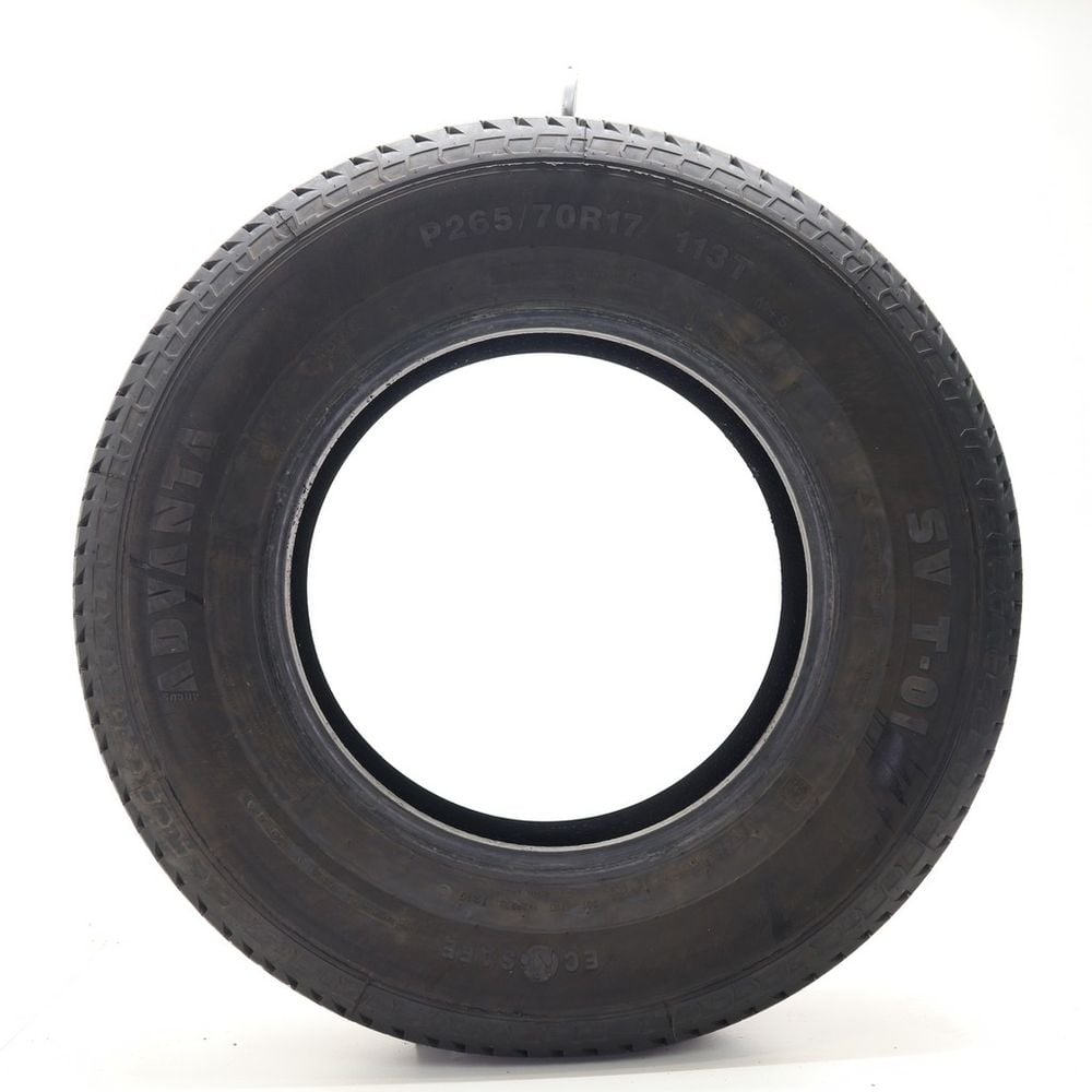 Set of (4) Used 265/70R17 Advanta SV T-01 113T - 9.5-10/32 - Image 3