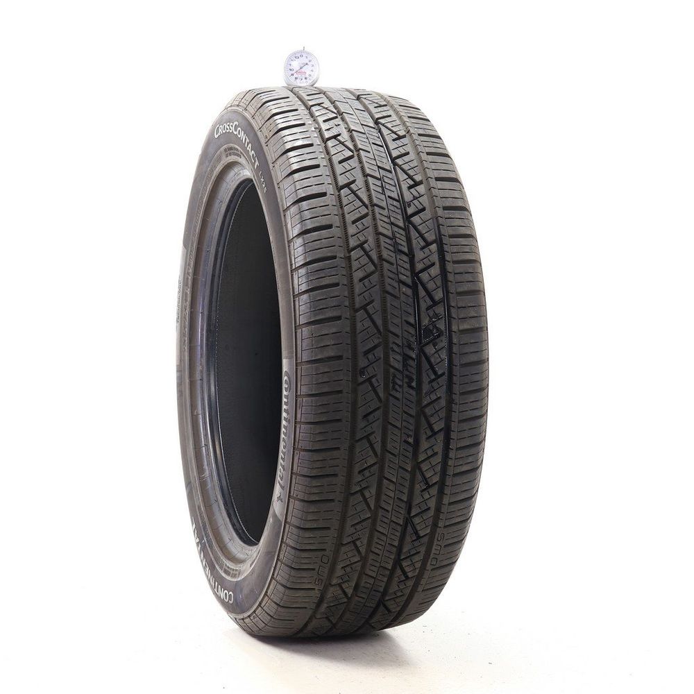 Set of (2) Used 235/55R19 Continental CrossContact LX25 101H - 9-9.5/32 - Image 1