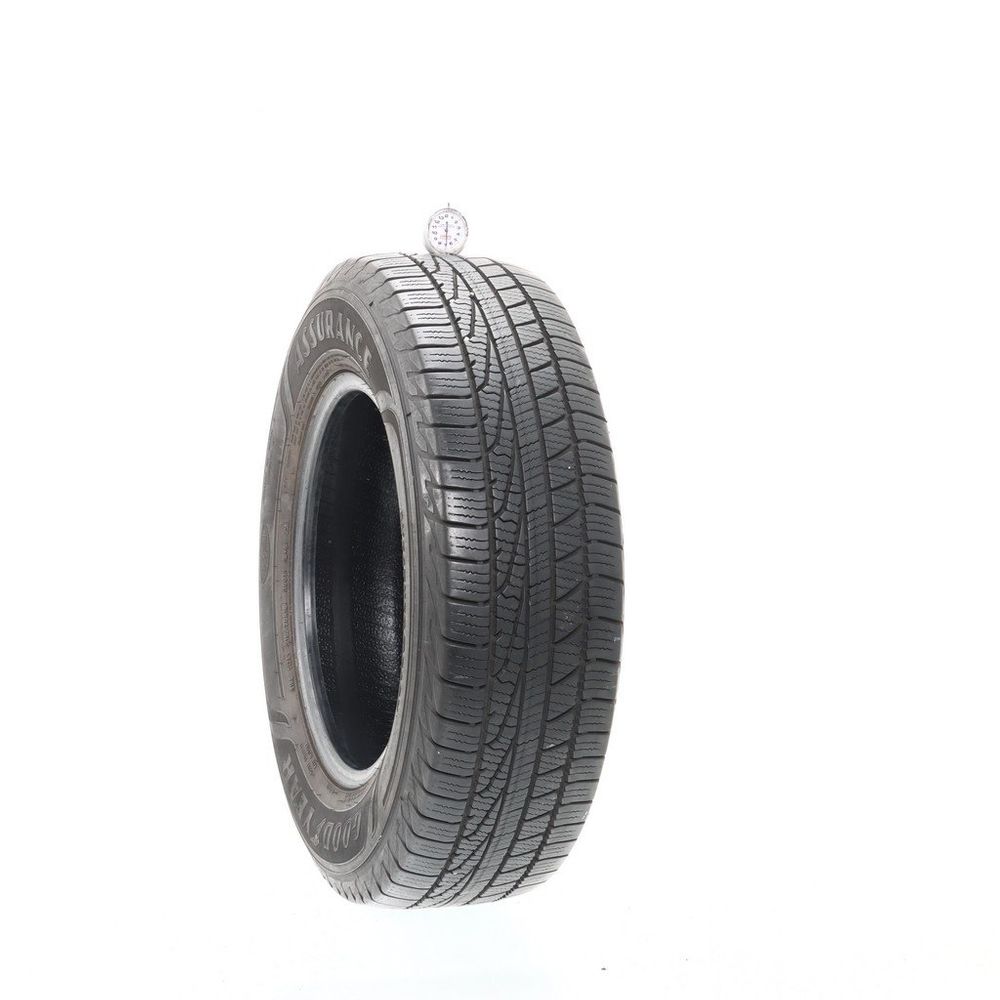 Set of (2) Used 215/70R16 Goodyear Assurance WeatherReady 100T - 7/32 - Image 1