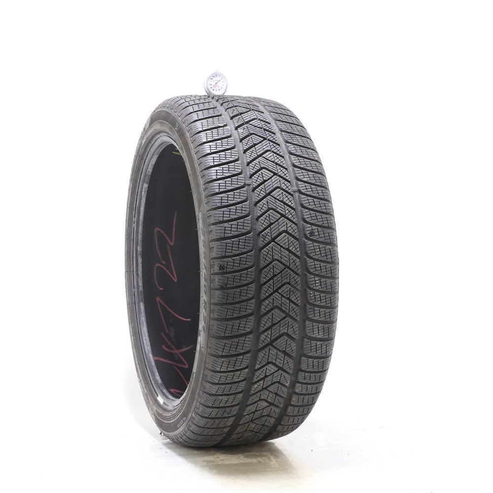 Set of (2) Used 255/40R21 Pirelli Scorpion Winter 102V - 8.5/32 - Image 1